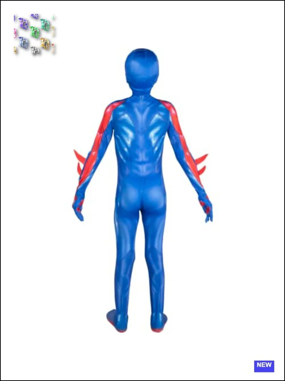 Spider-Man 2099 Zentai Costume Jumpsuit Halloween Youth Spandex Cosplay